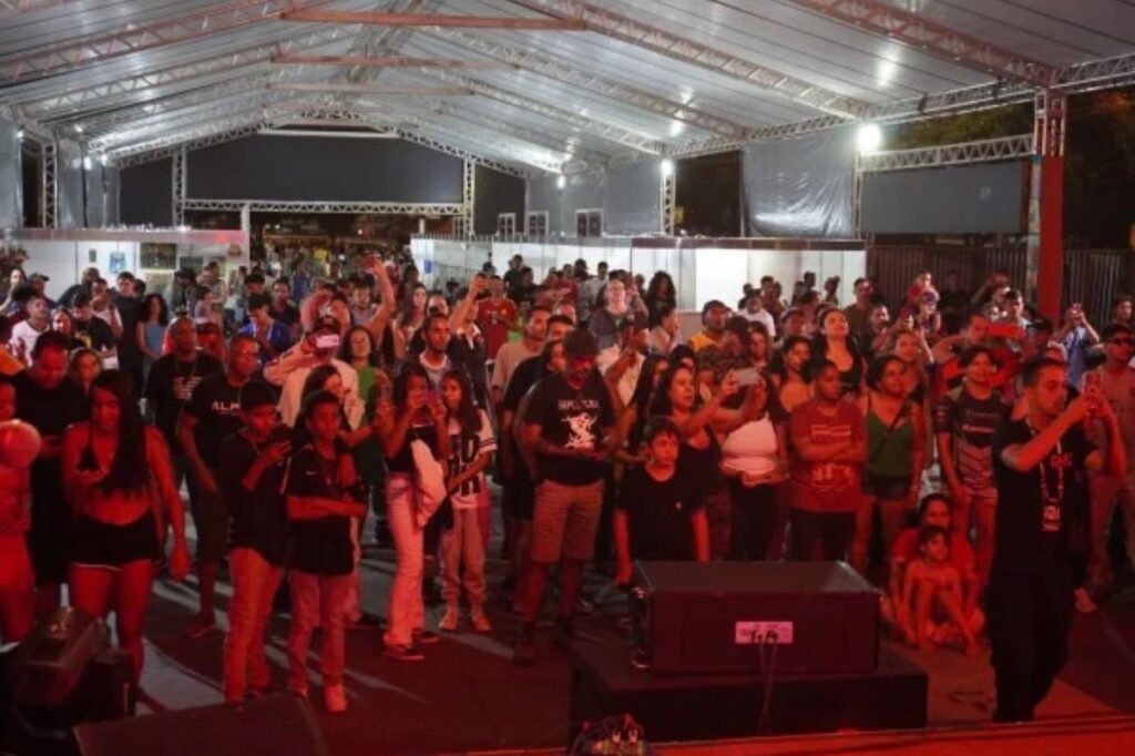 Evento com pouco público 